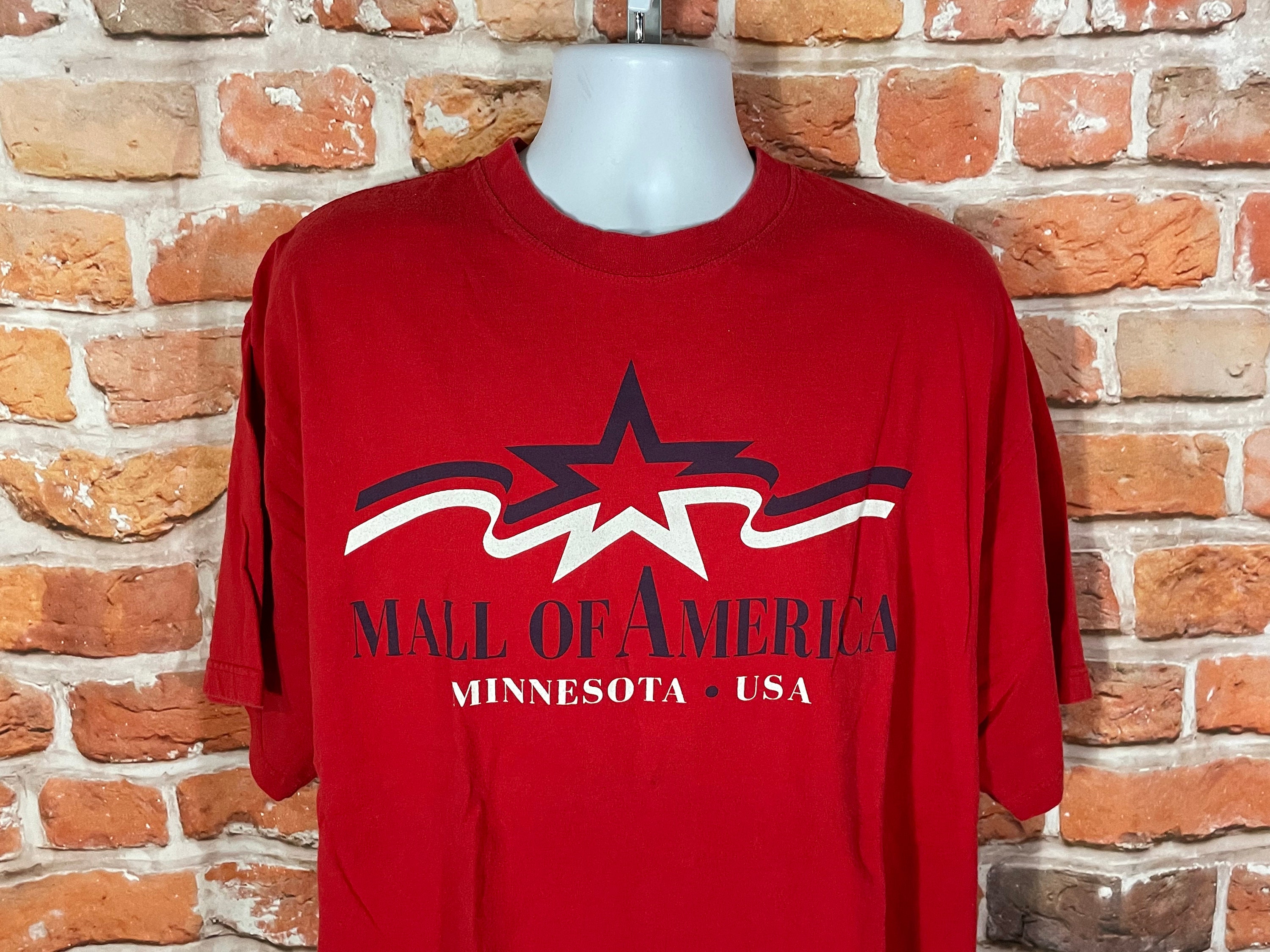 Vintage 90s Mall of America Shirt - Sz 2XL - Minnesota - Etsy