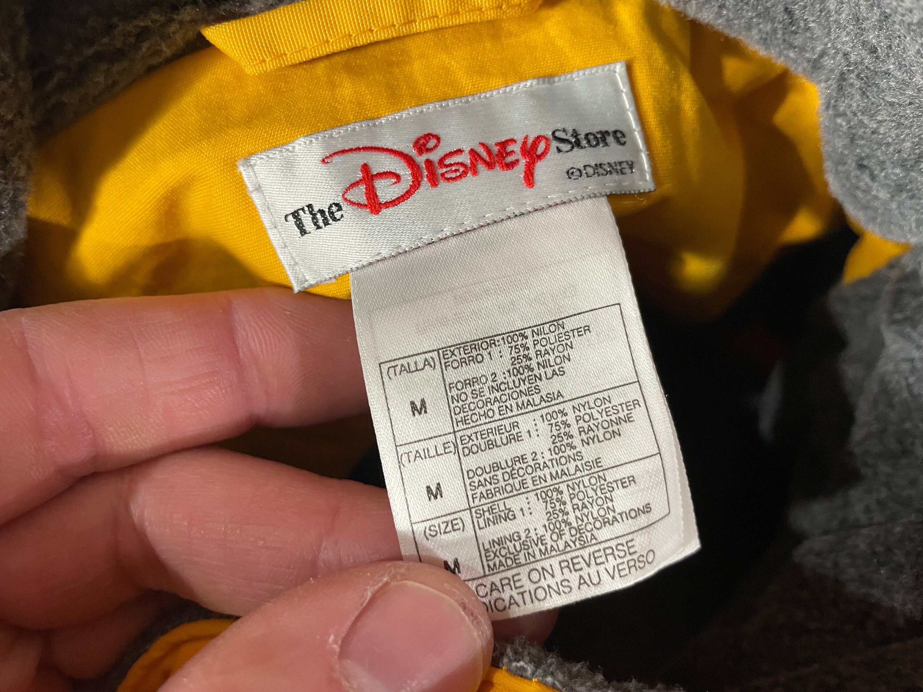 Tigers イエロージャケット Vintage 90s Tigger Yellow Pullover Puffer Jacket - Sz M