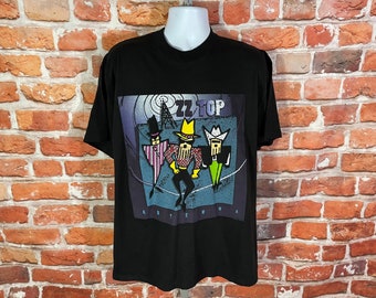 ZZ TOP ANTENNA tour バンドTシャツ ZZ Top バンドTシャツ ZZトップ Antenna WHITE - バンドTシャツ