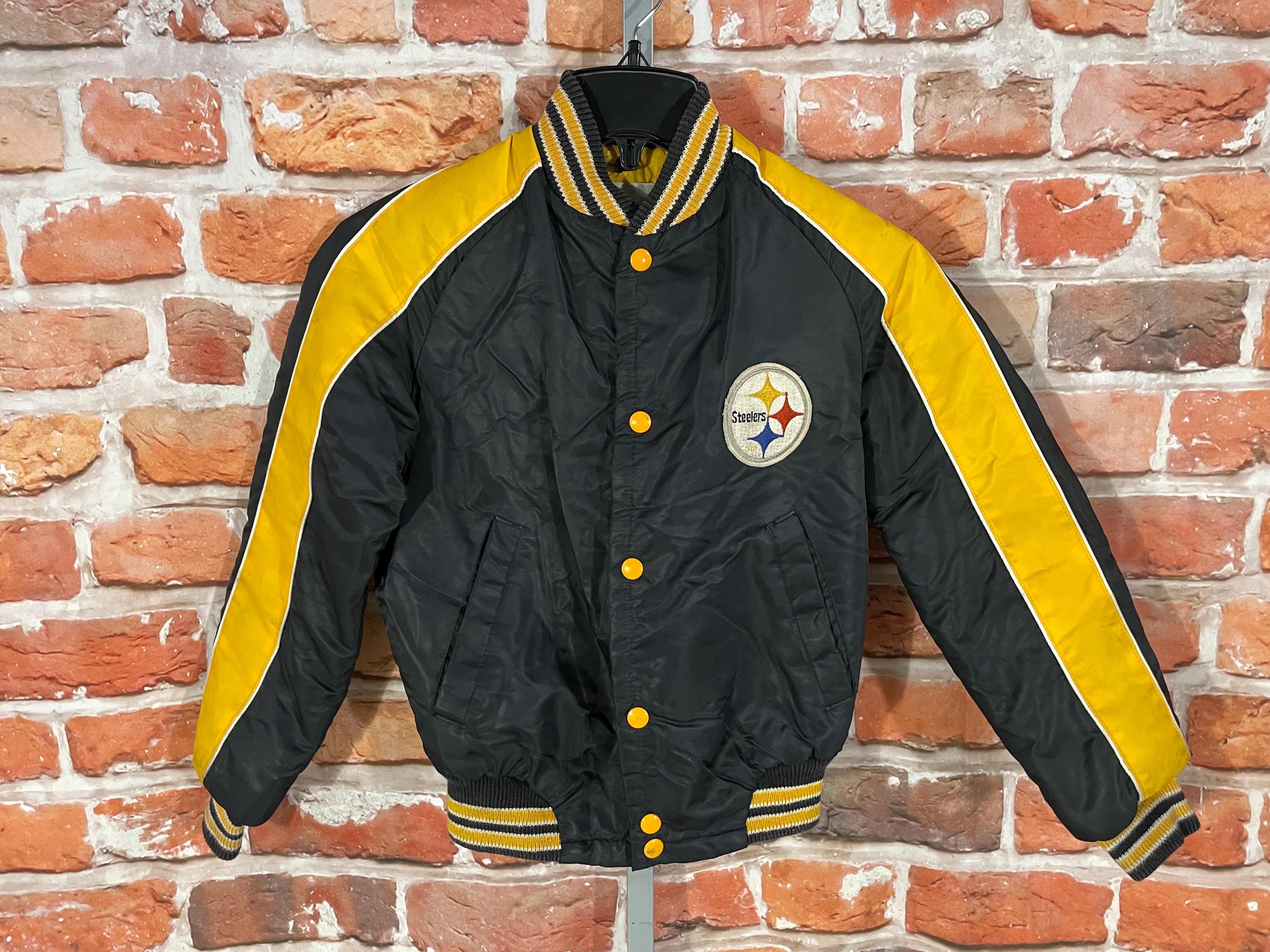 80s stahl urban NFL Steelers 中綿 スタジャン Stahl Urban Vintage 