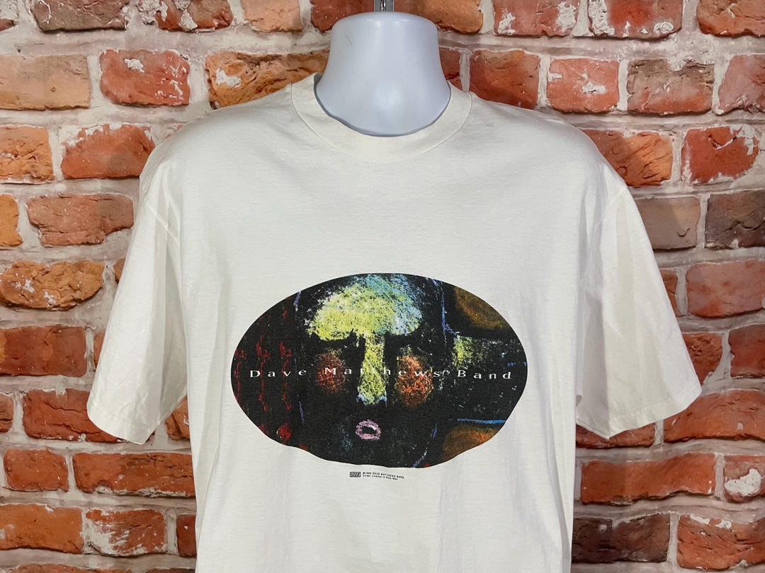 Vintage Dave Matthews Band 1995 Concert T-shirt - Nice Man Tag