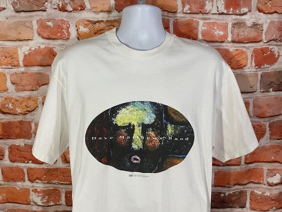 Vintage Dave Matthews Band 1995 Concert T-shirt - Nice Man Tag