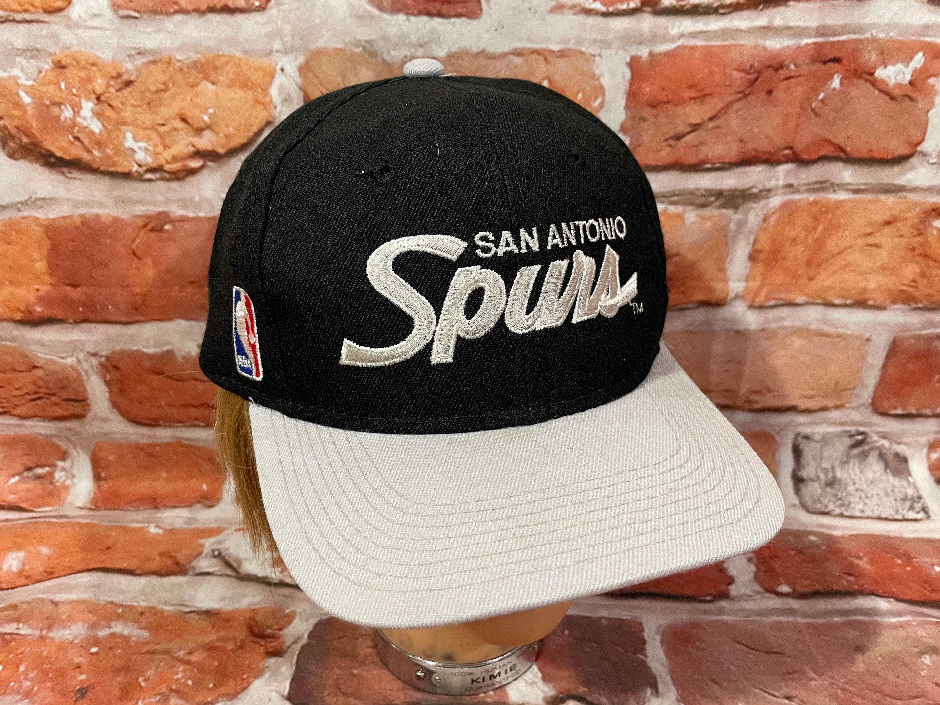 Vintage 1990's STARTER San Antonio Spurs “Arch Spellout” Wool Snapback
