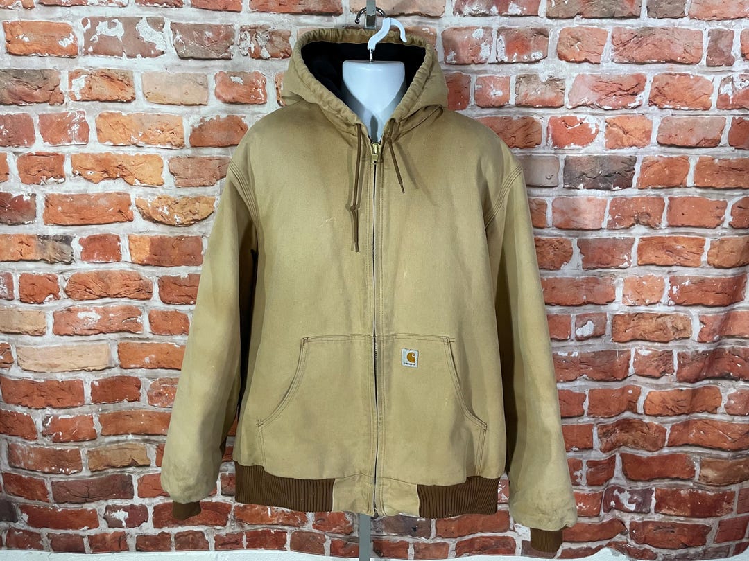 Faded Vintage Carhartt Insulted J140 Work Jacket - Sz XL Faded Vintage Carhartt Insulted J140 Work Jacket - Sz XL