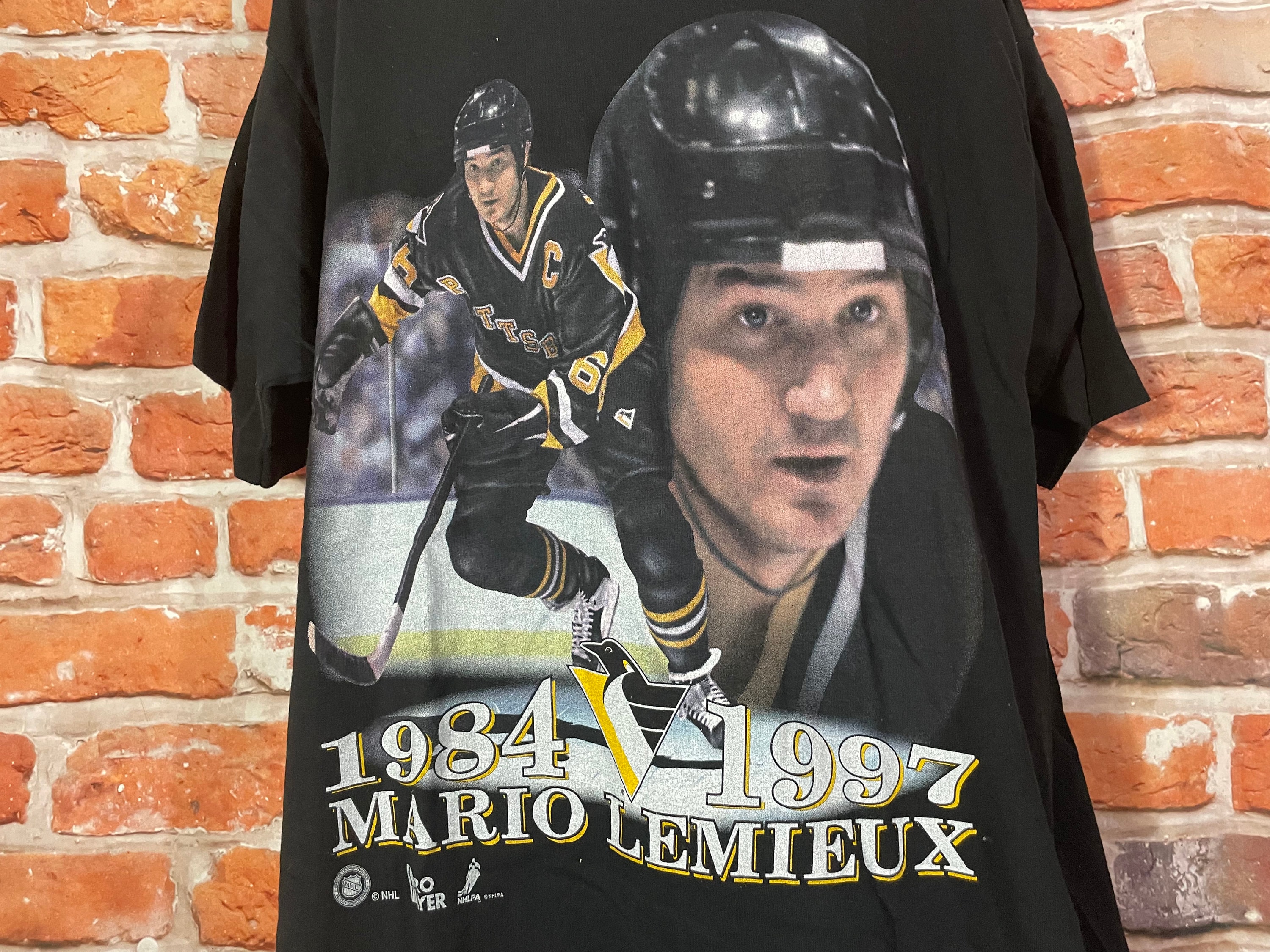 Vintage Bauer NHL Pittsburgh Penguins Mario Lemieux Robo Pens #66