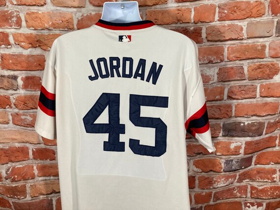 Vintage Michael Jordan 45 Chicago White 