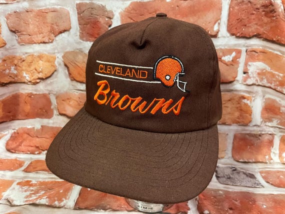Vintage Cleveland Browns Annco Bar Snapback Hat 90s - Etsy