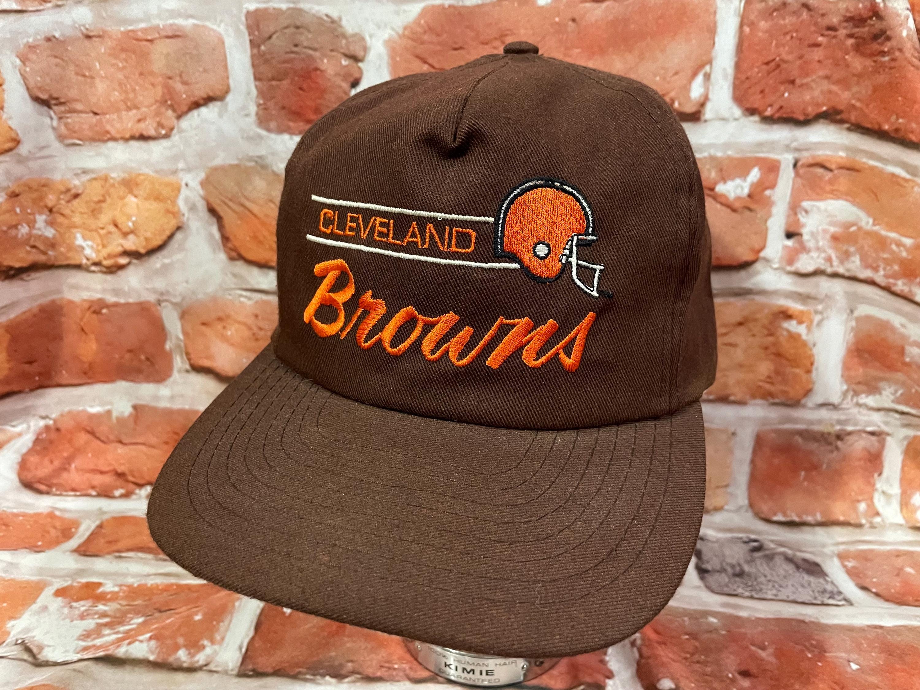 Vintage Cleveland Browns Annco Bar Snapback Hat 90s - Etsy