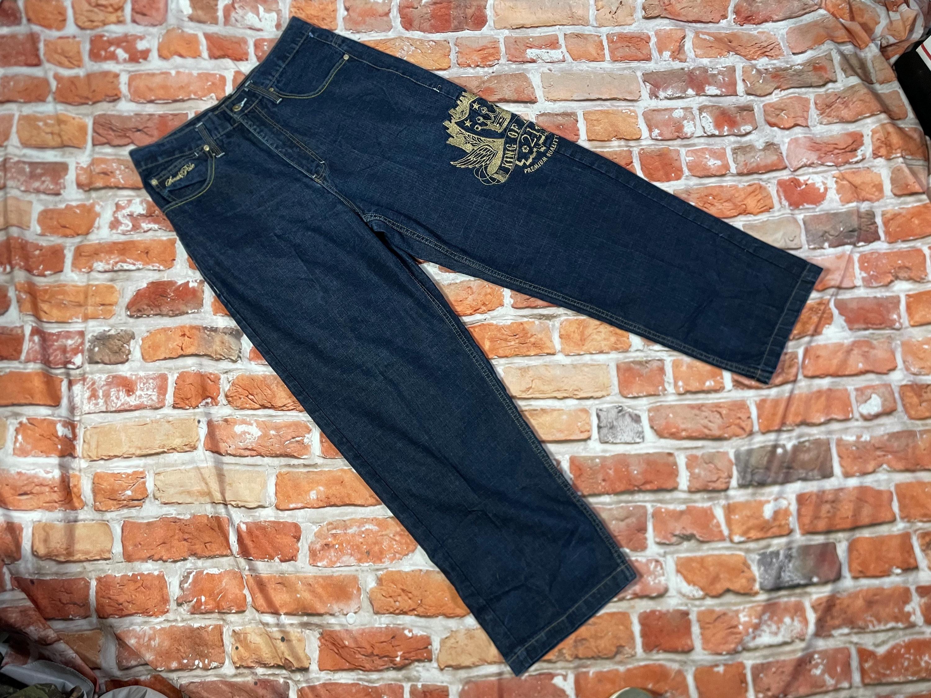 Vintage South Pole King of Kings Baggy Y2k Jeans Sz 34 - Etsy