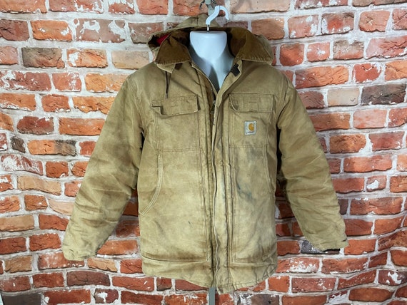 Veste de travail en toile capuche en d tresse 1989 Carhartt 100e