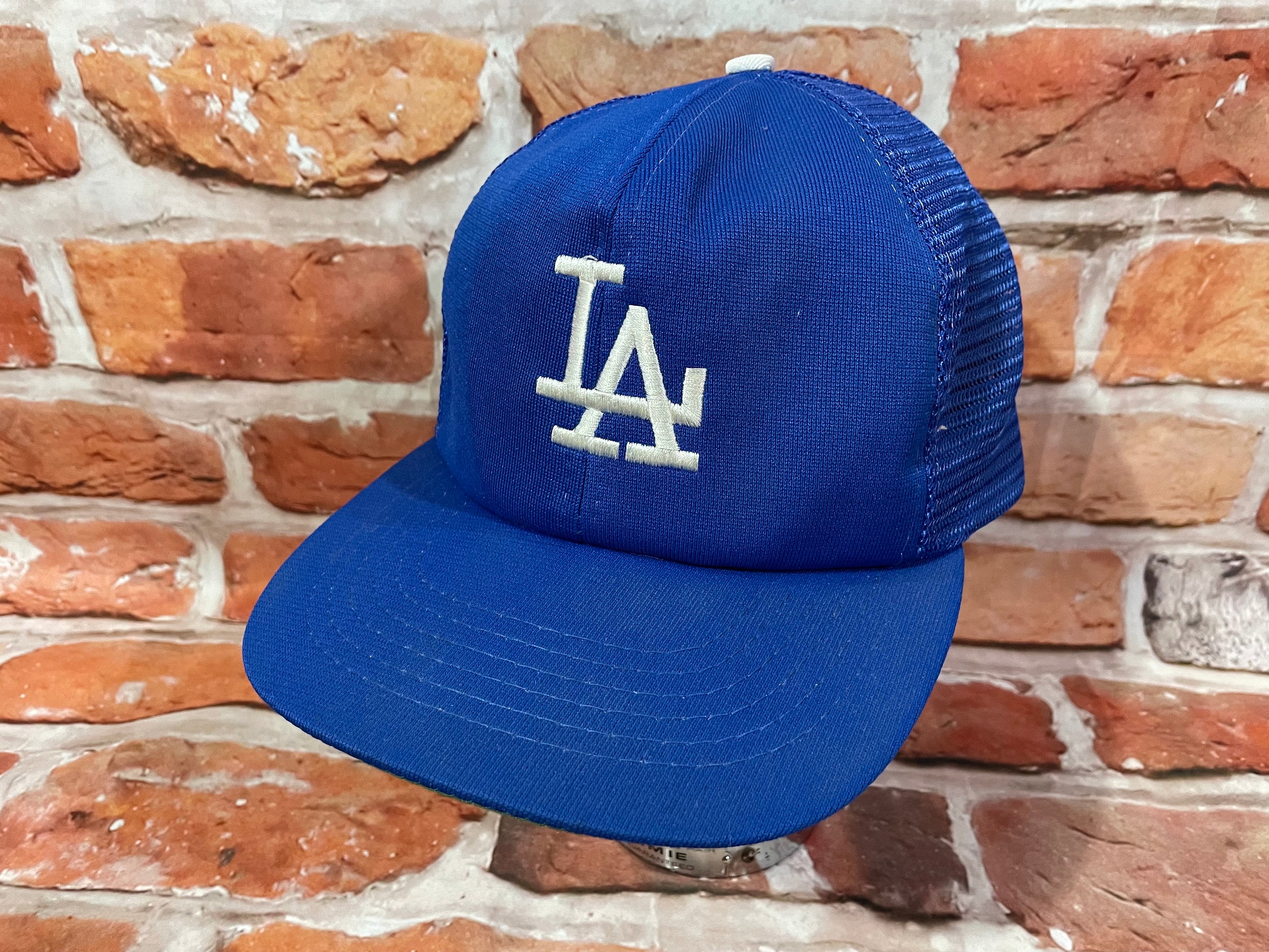 vintage 80s LA Dodgers mesh snapback UII hat - Los Angeles grunge