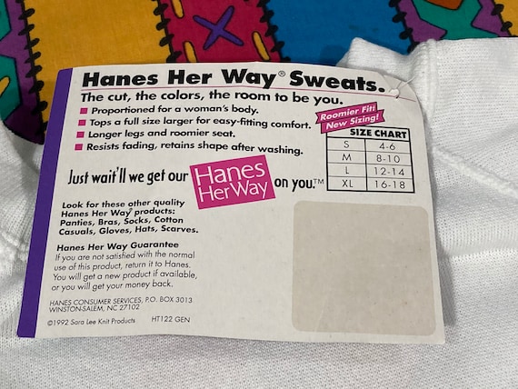 1990s Blank Red Hanes Her Way Cotton T-Shirt