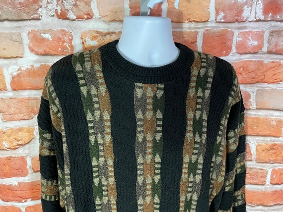 vintage 90s Protege textured funky sweater - sz X… - image 6