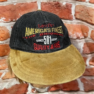 Vintage 90's Levi Strauss & Co. 501 / Black + Red Embroidered