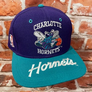 Vintage 90s Charlotte Hornets Sports Specialties Snapback Hat