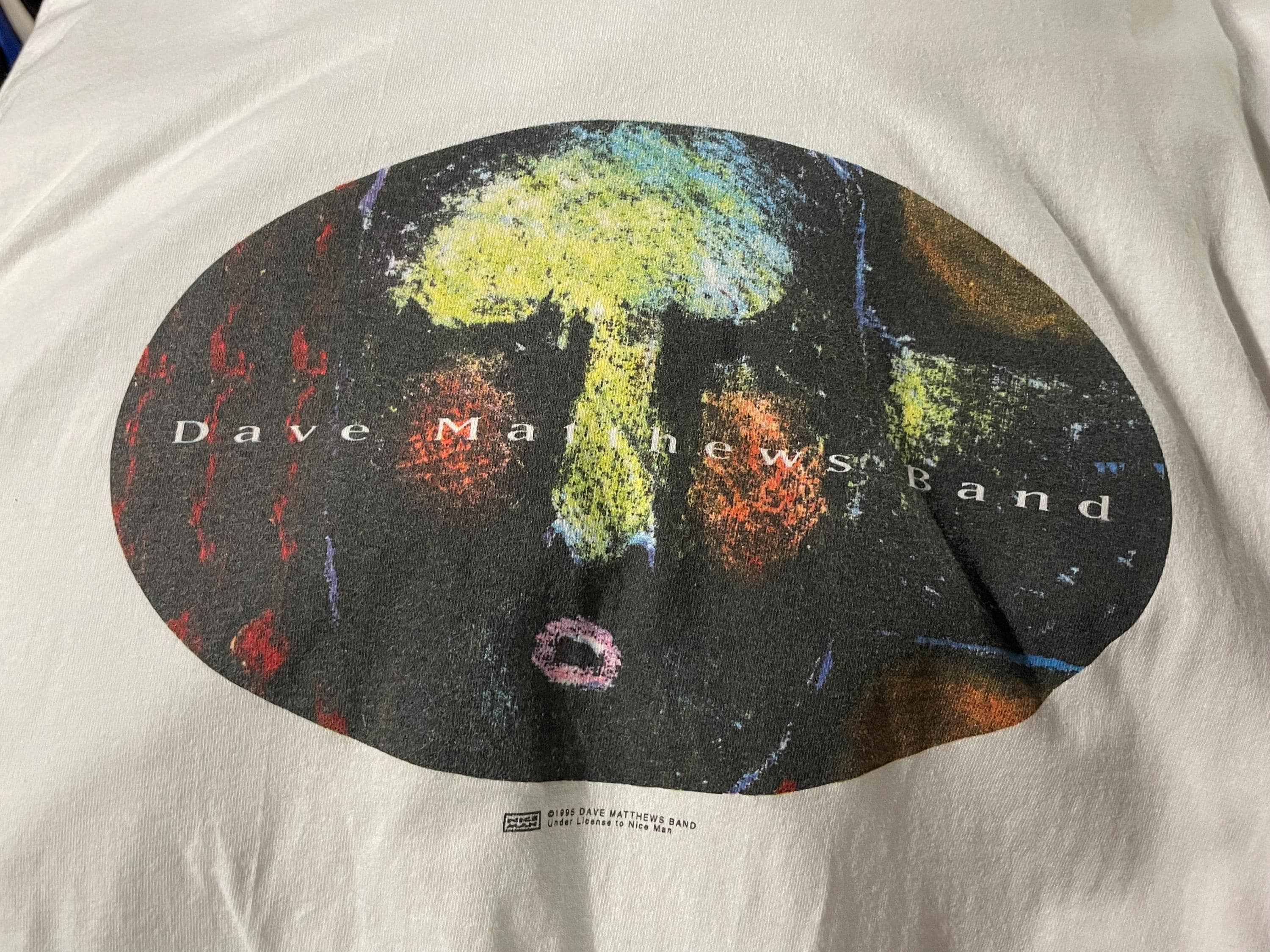 ヴィンテージ デイヴ・マシューズ・バンド 1995 コンサート Tシャツ