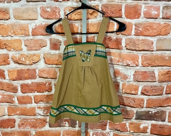 Vintage 1970s Butterfly Dress - Girls Size 6X - JCPenney
