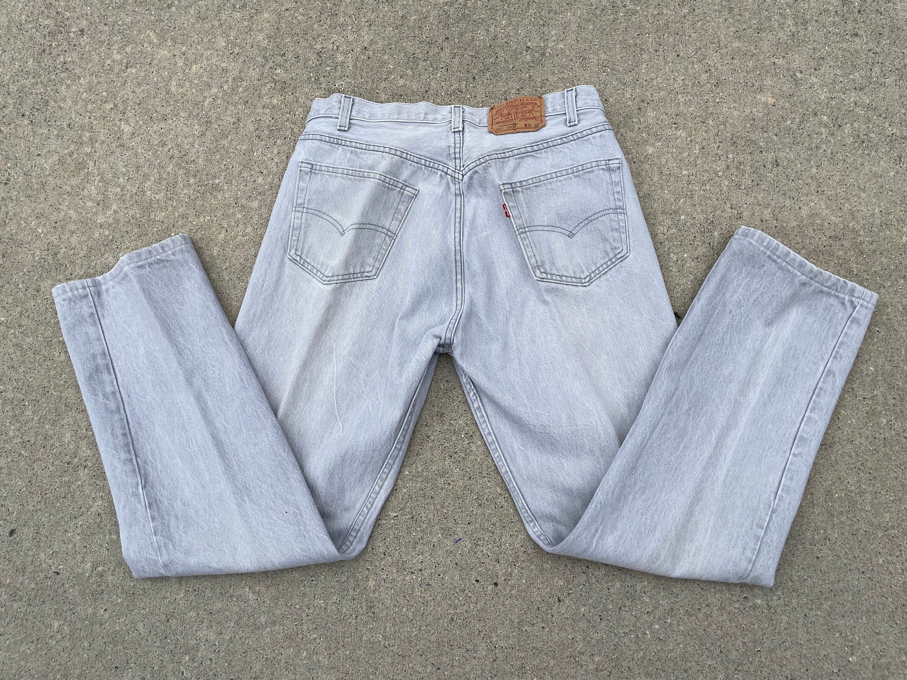 Levis 501 36x34 - Etsy