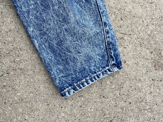 vintage 80s 90s Sasson acid wash mom jeans - sz 1… - image 6