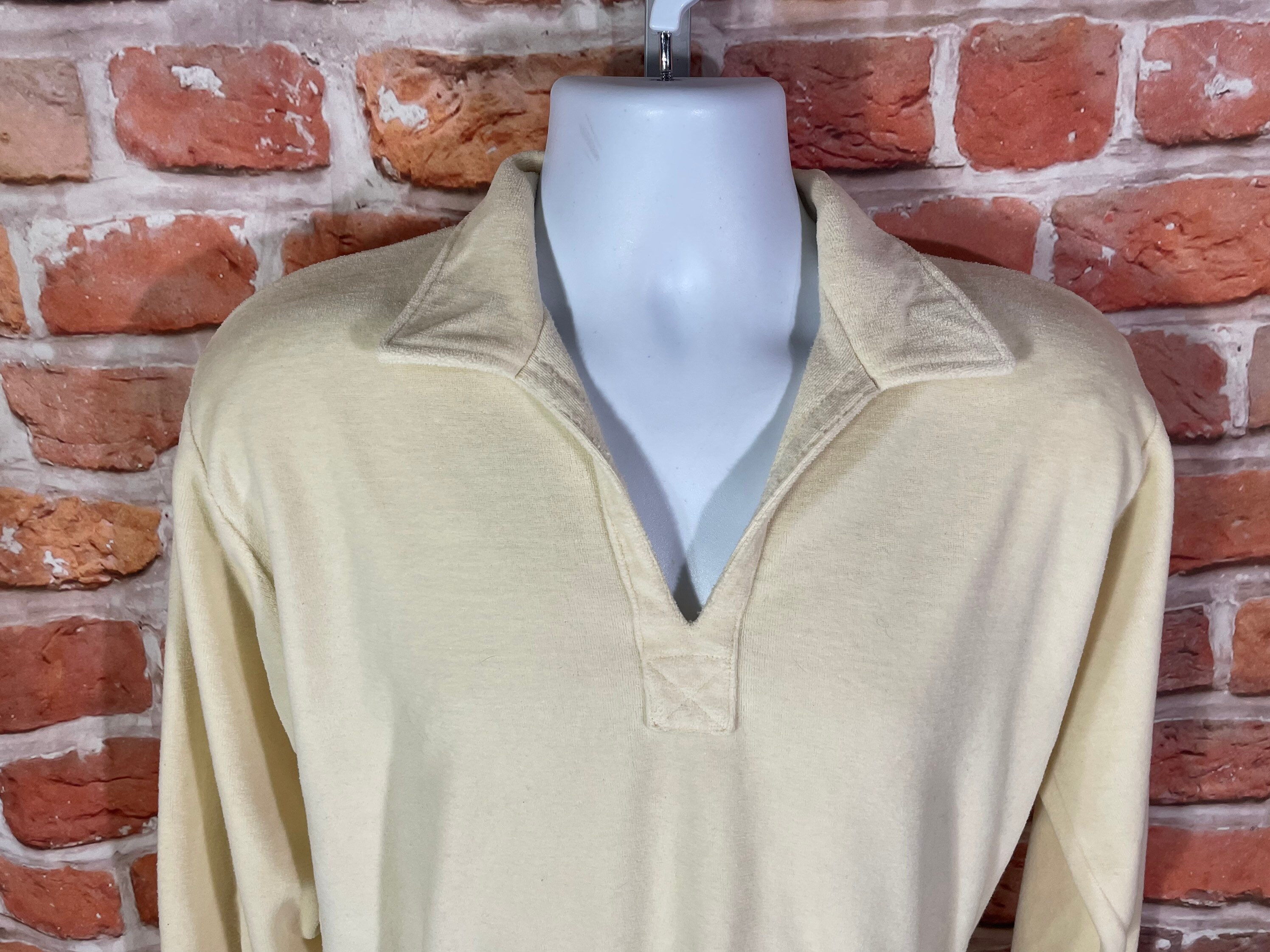 70s CAMPUS Velore Half Zip Polo Shirt 2022新入荷 www