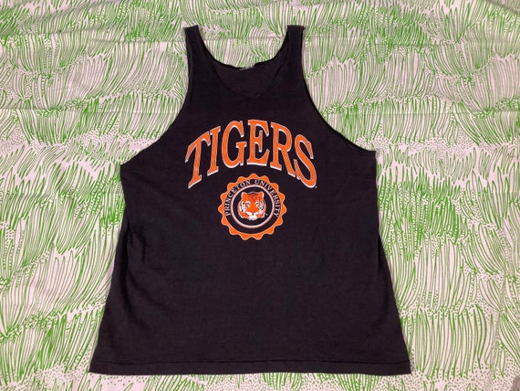 vintage 80s Princeton Tigers soft thin single sti… - image 2