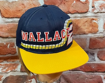 vintage 90s Rusty Wallace Racing snapback hat - nascar grunge era