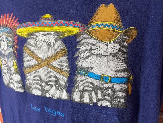 vintage 90s western cats shirt - sz XL - emo indi… - image 5