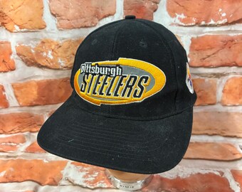 Vintage NWT Pittsburgh Steelers Starter Pro Line Snapback Hat