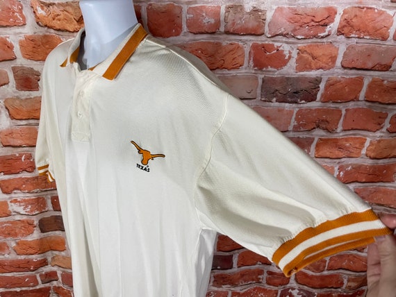 vintage 90s Texas Longhorns Zubaz polo shirt - fi… - image 5