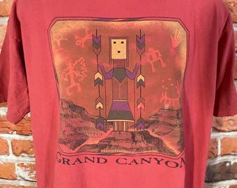 vintage Grand Canyon shirt fits XL/L southwestern aztec print