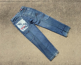 vintage JNCO baggy 90s y2k denim jeans sz 36