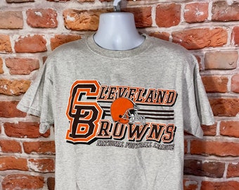 vintage 90s Cleveland Browns tee - sz XL - grunge era shirt