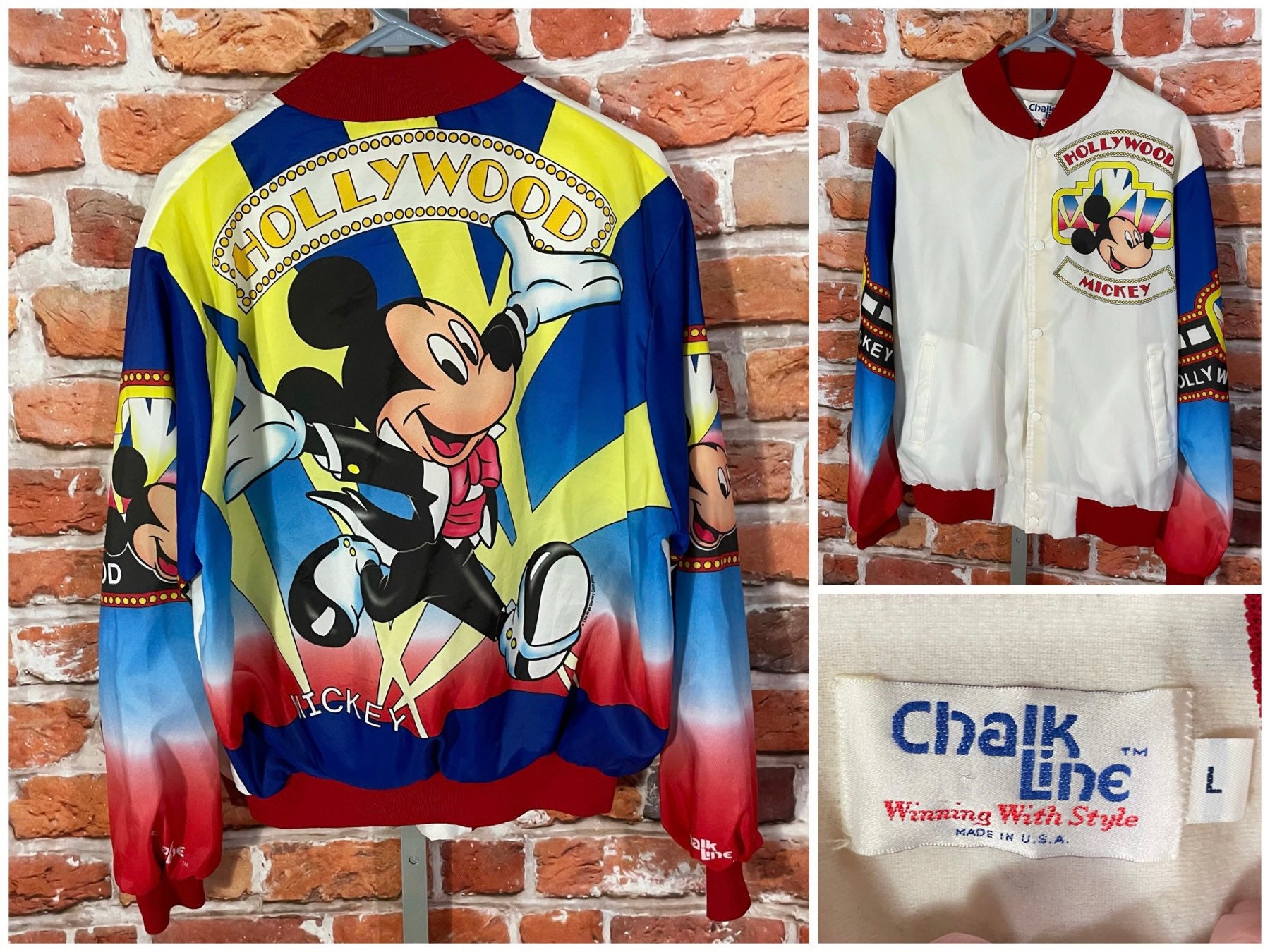 Vintage Los Angeles Kings Chalk Line Fanimation Hockey Jacket