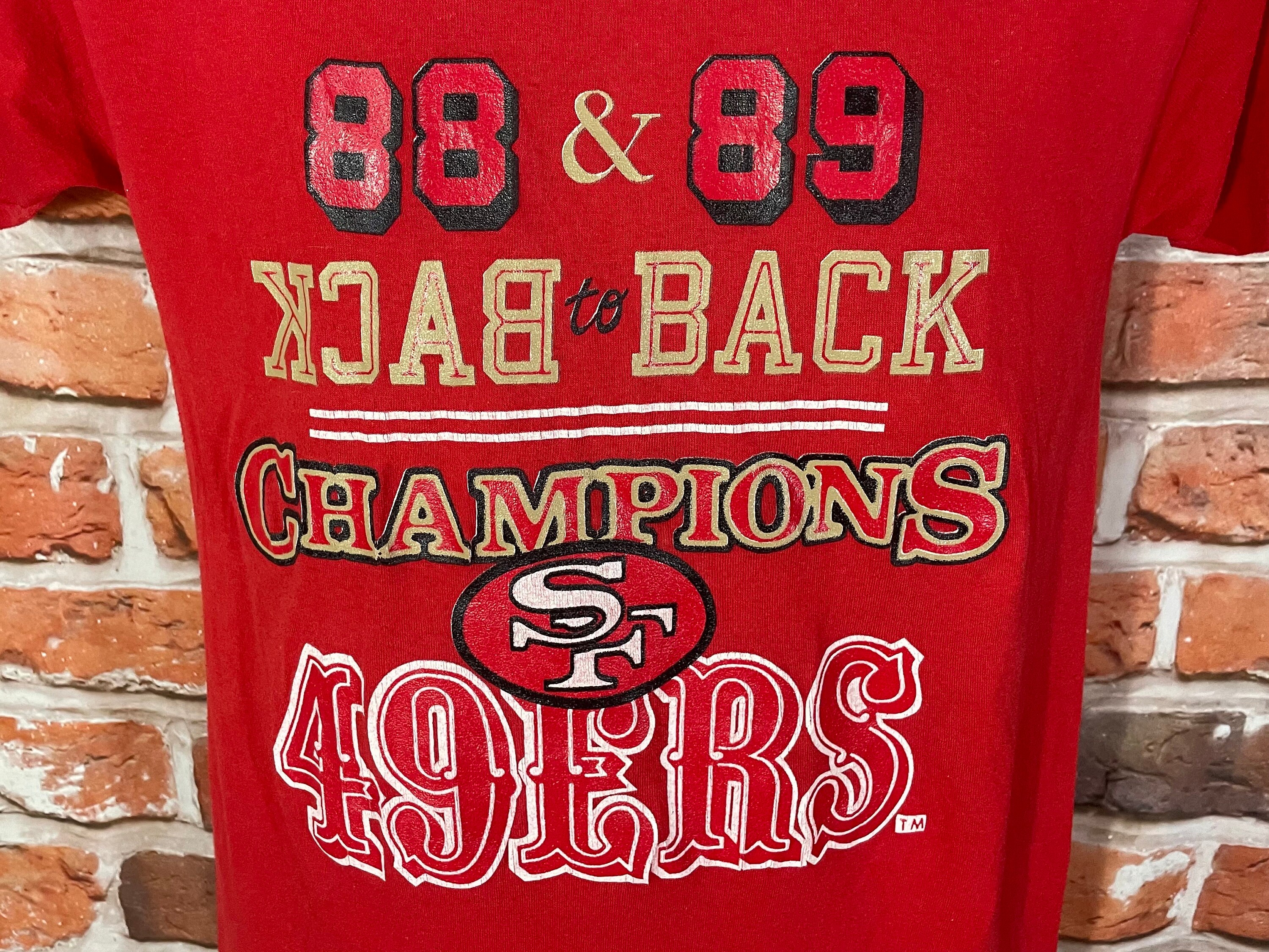 Vintage 80s San Francisco 49ers Champion Shirt - Fits M - Back to