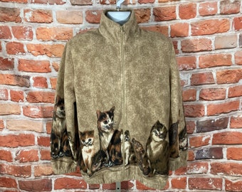 fleece cat jacket