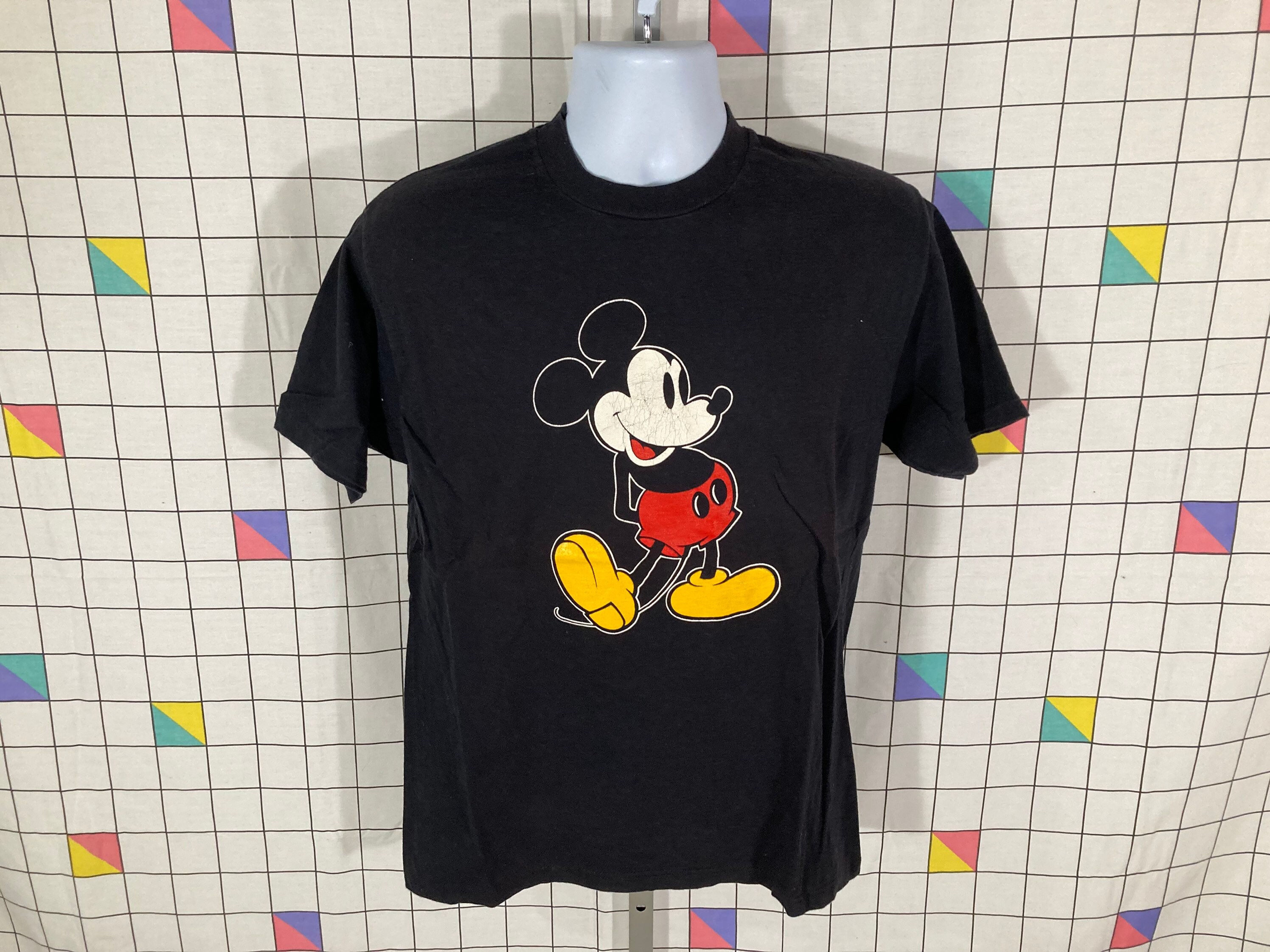 Klassieke vintage Mickey Mouse blauwe 