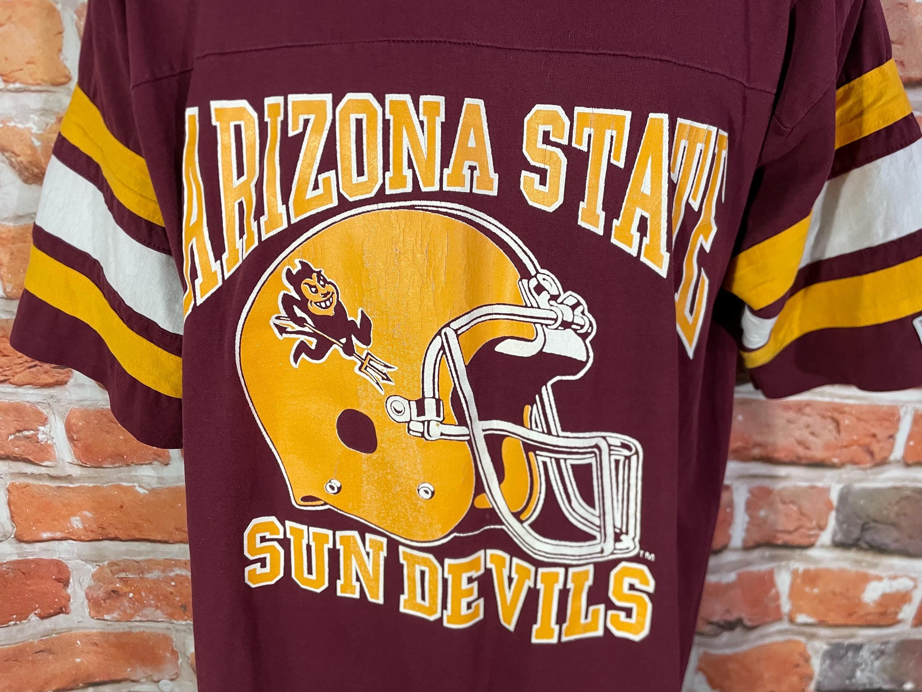 Vintage Arizona State Sun Devils Football Jersey Shirt Sz XL - Etsy