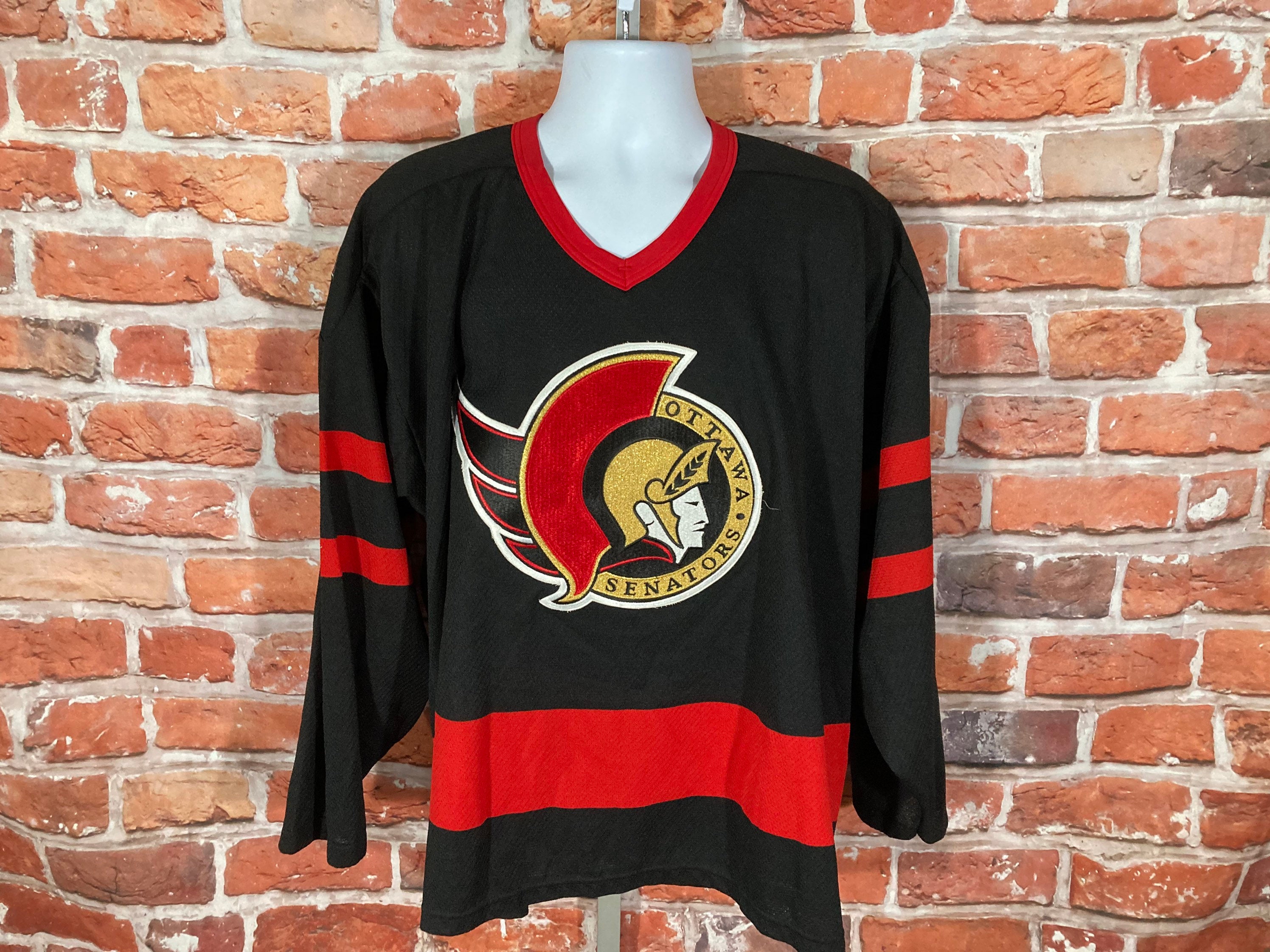 Ottawa Senators Vintage CCM Hockey Jersey Made in Canada 