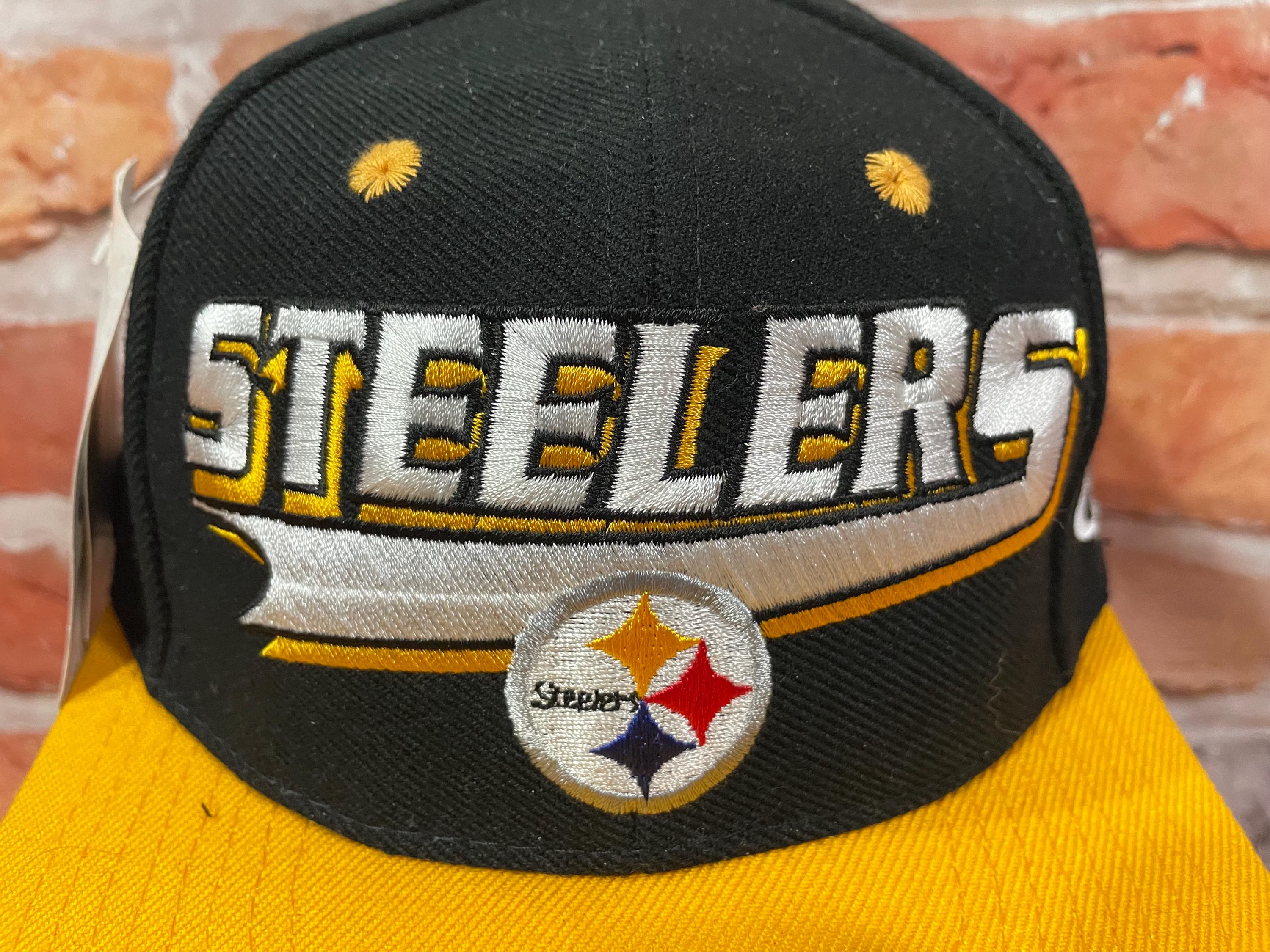 Vintage NOS 90s Pittsburgh Steelers Snapback Hat - Etsy