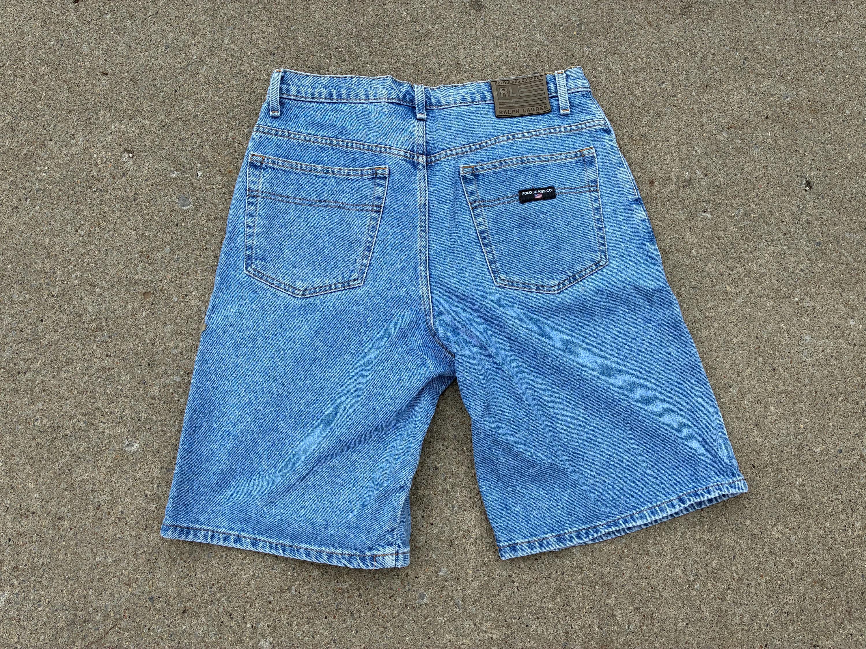 90s Baggy Jeans Shorts - Etsy
