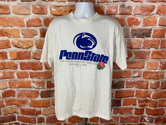 vintage 1995 Penn State Rose Bowl shirt - sz XL -… - image 1