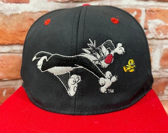 Vintage 90s Tweety & Sylvester Snapback Hat - Looney Tunes  display picture 3