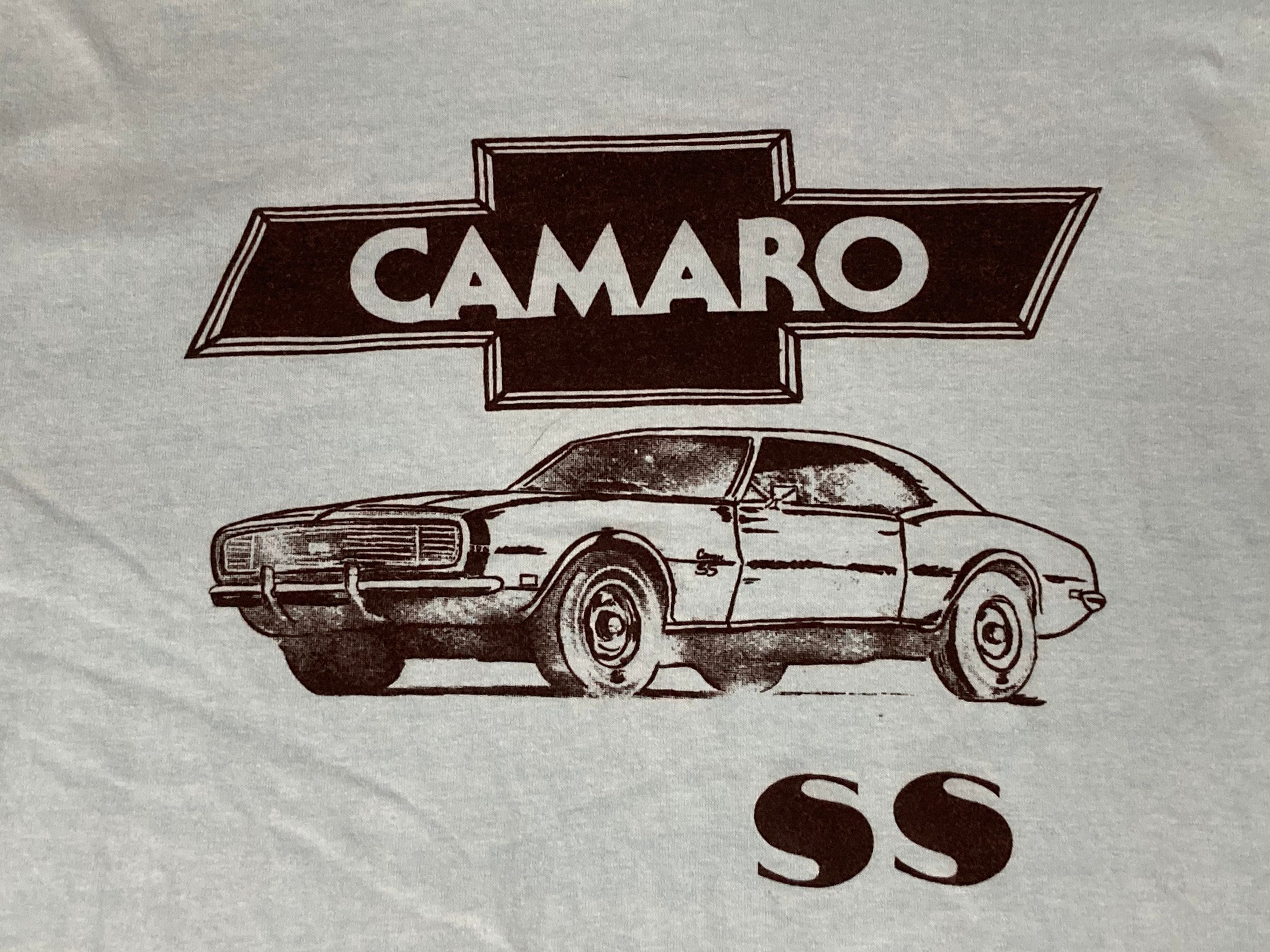 ヴィンテージ 80 年代 シボレー カマロ SS シングルステッチ シャツ 