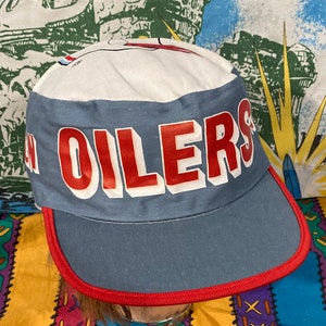 Accessoires Hoeden & petten Honkbal ZELDZAME Vintage Houston Oilers NFL Helm Cap & truckerspetten 