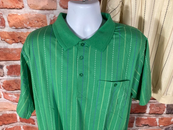vintage 70s 80s Haband Casual Joe striped banded … - image 3