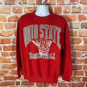 vintage 90s Ohio State Basketball sweatshirt - sz XL - grunge buckeyes crewneck