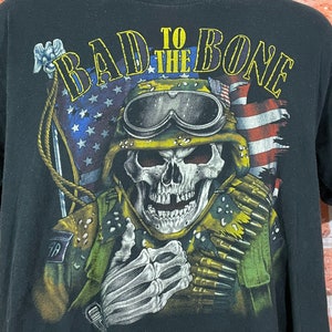 Bad to the Bone 80's Vintage T-Shirt – stillalive
