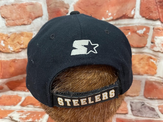 Vintage Pittsburgh Steelers Starter Wool Blend Strap Back 90s Hat