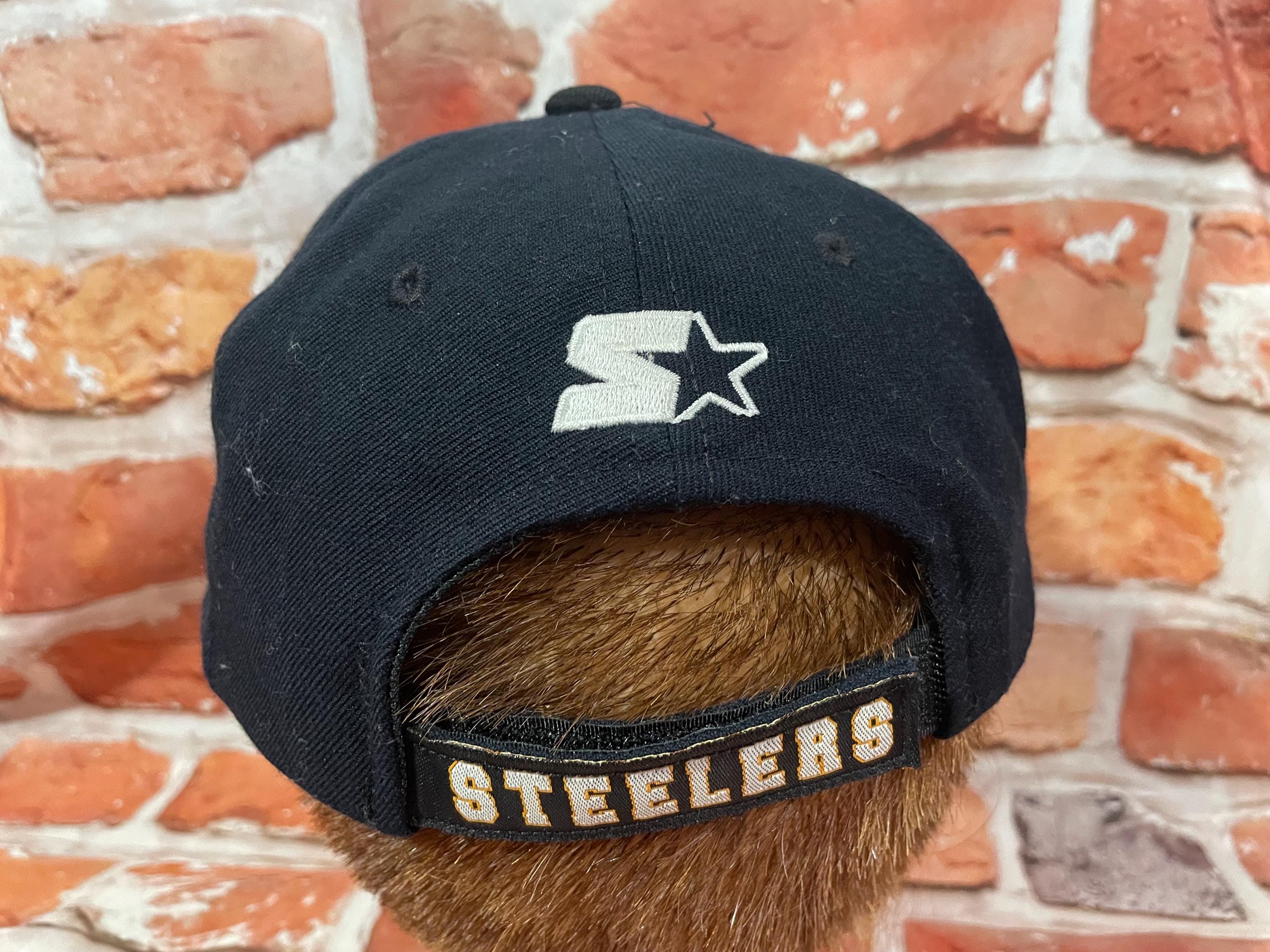 Vintage Pittsburgh Steelers Starter Wool Blend Strap Back 90s Hat
