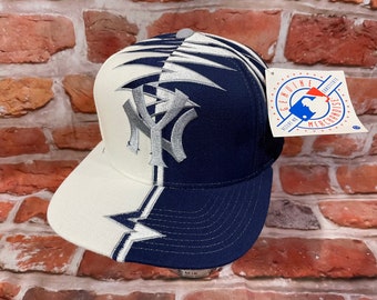 deadstock 90s New York Yankees Starter Shockwave adjustable hat - nos rare